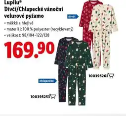 Lidl Dětské vánoční pyžamo nabídka