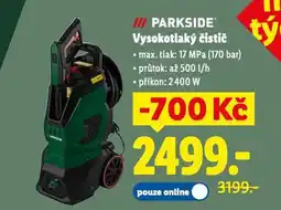 Lidl Parkside vysokotlaký čistič nabídka