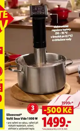 Lidl Vařič sous vide 1000 w nabídka