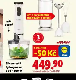 Lidl Tyčový mixer 600 w nabídka