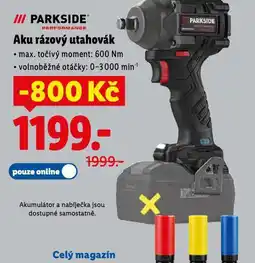 Lidl Aku rázový utahovák nabídka