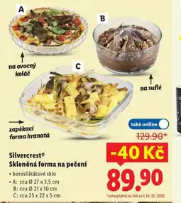 Lidl Skleněná forma na pečení nabídka