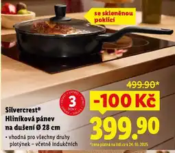 Lidl Hliníková pánev na dušení 28 cm nabídka