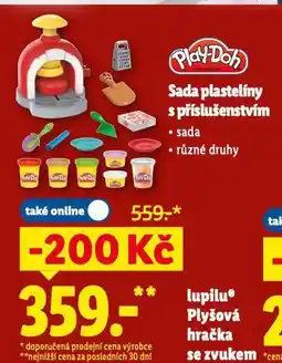 Lidl Sada plasteín s příslušenstvím nabídka