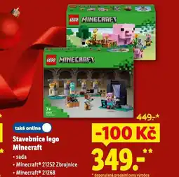Lidl Lego stavebnice minecraft nabídka