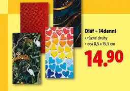 Lidl Diář - 14 denní nabídka