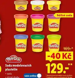 Lidl Sada modelovacích plastelín nabídka
