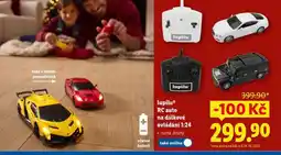 Lidl Rc auto na dálkové ovládání 1:24 nabídka