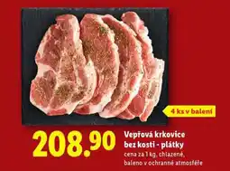 Lidl Vepřová krkovice bez kosti - plátky nabídka
