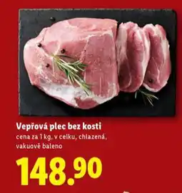 Lidl Vepřová plec bez kosti nabídka