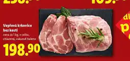 Lidl Vepřová krkovice bez kosti nabídka
