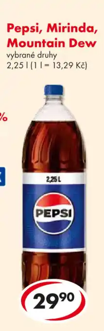 Pepsi, Mirinda, Mountain Dew