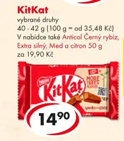 CBA KitKat nabídka