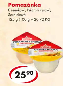 CBA Pomazánka nabídka