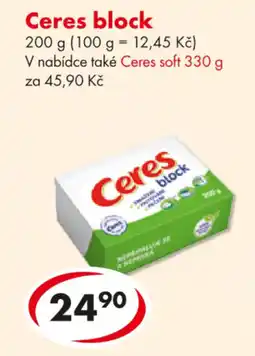 CBA Ceres block nabídka