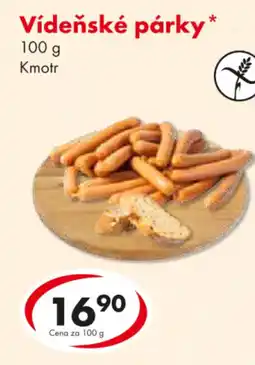 CBA Vídeňské párky nabídka