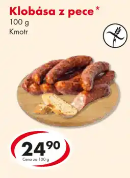 CBA Klobása z pece nabídka