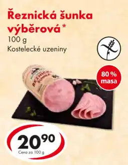 CBA Řeznická šunka výběrová nabídka