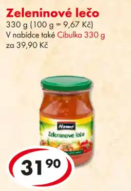 CBA Hamé Zeleninové lečo nabídka