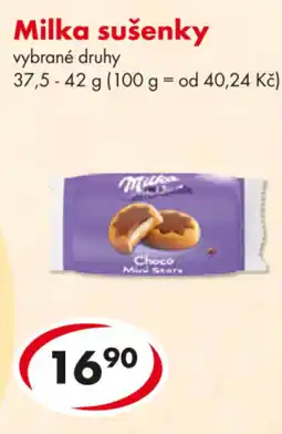 CBA Milka sušenky nabídka