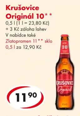 CBA Krušovice Originál 10 nabídka