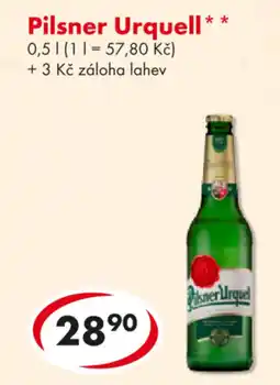 CBA Pilsner Urquell nabídka