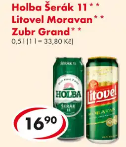 CBA Holba Šerák 11 ,Litovel Moravan, Zubr Grand nabídka
