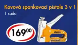 CBA Kovová sponkovací pistole 3 v 1 nabídka