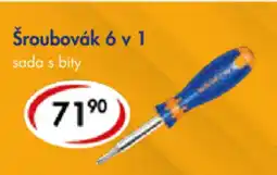 CBA Šroubovák 6 v 1 nabídka