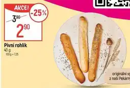 Globus Pivní rohlík nabídka