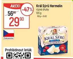 Globus Král Sýrů Hermelín nabídka