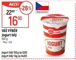 Globus VÁŠ VÝBĚR Jogurt bílý nabídka