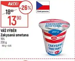 Globus VÁŠ VÝBĚR Zakysaná smetana nabídka