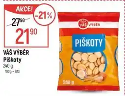 Globus VÁŠ VÝBĚR Piškoty nabídka