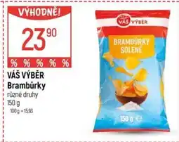 Globus VÁŠ VÝBĚR Brambůrky nabídka