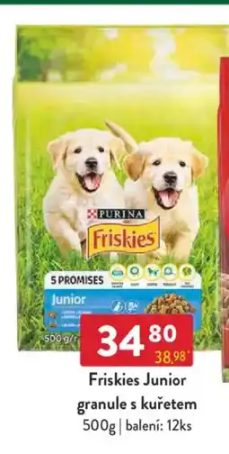 Qanto Friskies Junior granule s kuřetem nabídka