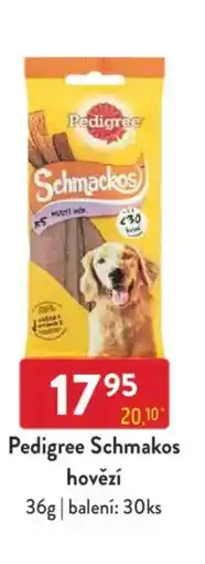 Qanto Pedigree Schmakos hovězí nabídka