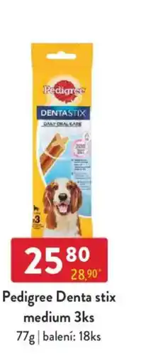 Qanto Pedigree Denta stix medium 3ks nabídka