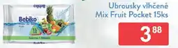 Qanto Ubrousky vlhčené Mix Fruit Pocket nabídka