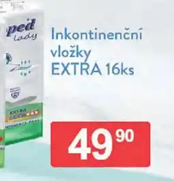 Qanto incoped lady Inkontinenční vložky Extra nabídka