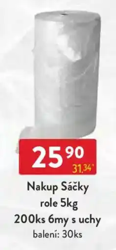 Qanto Nakup Sáčky role nabídka