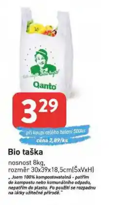 Qanto Bio taška nabídka