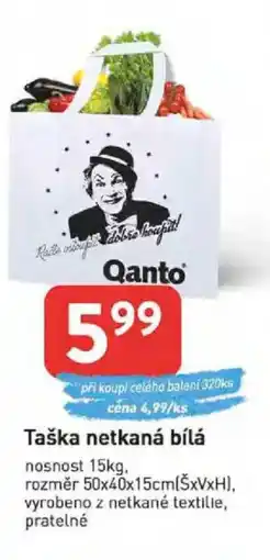 Qanto Taška netkaná bílá nabídka