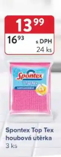 Qanto Spontex Top Tex houbová utěrka nabídka