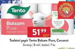 Qanto Toaletní papír Tento Balsam Pure, Coconut nabídka