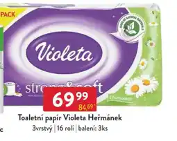 Qanto Toaletní papír Violeta Heřmánek nabídka