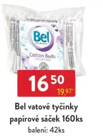 Qanto Bel vatové tyčinky papírové sáček nabídka