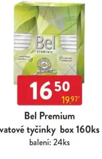 Qanto Bel Premium vatové tyčinky box nabídka