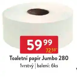 Qanto Toaletní papír Jumbo 280 nabídka