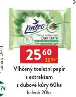 Qanto Vlhčený toaletní papír s extraktem z dubové kůry nabídka